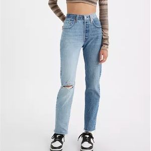 Levis Premium 501 Two toned jeans